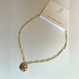 Loft Coin Charm Necklace